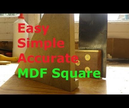 Make an MDF Speed Square