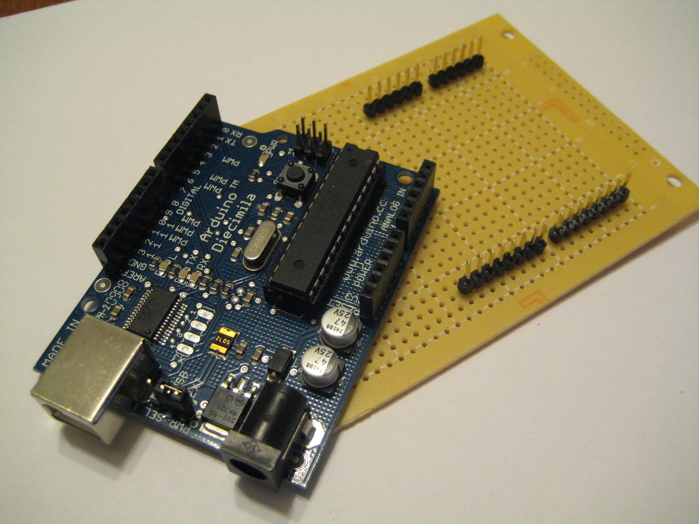 Embarassingly Easy Arduino ProtoShield