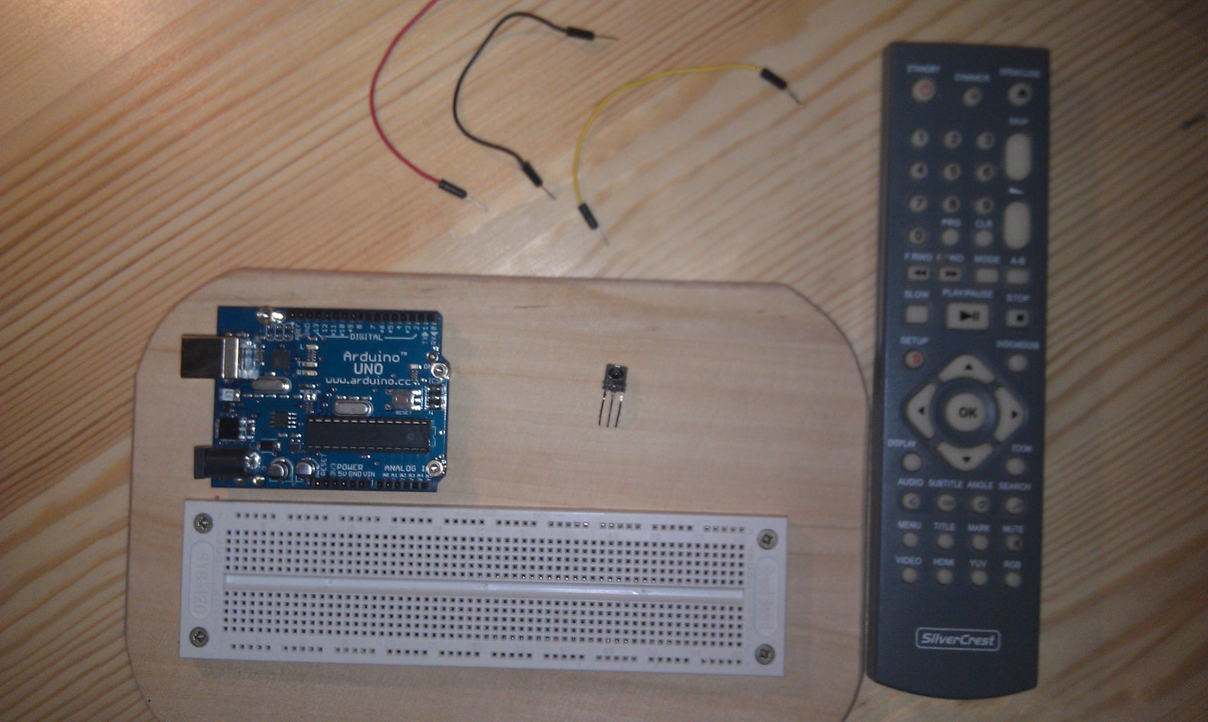 Control Your Arduino With a Remote : 5 Steps - Instructables