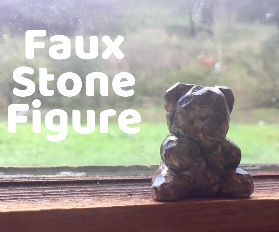Faux Stone Figure