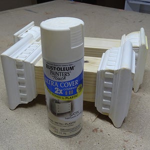 Painting and Antiquing the Candle Holders