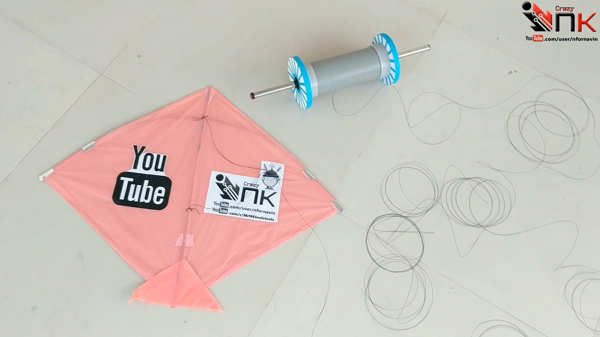 How to Make an Electric Firki / Charkhi for Kite Festival 8 Steps