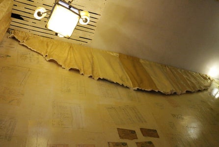 Hanging the Tapestries