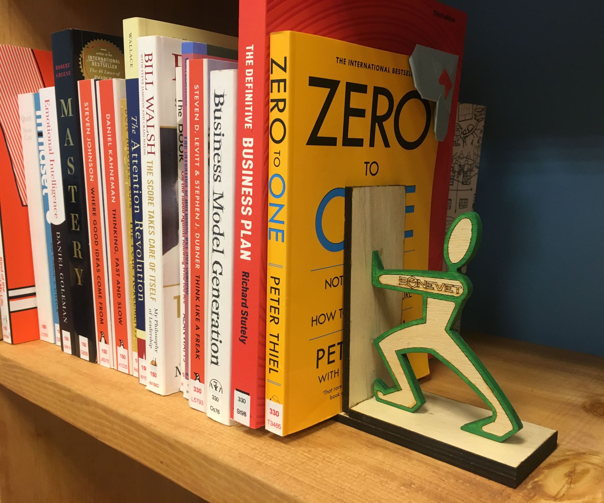 Wood-man Book Holder