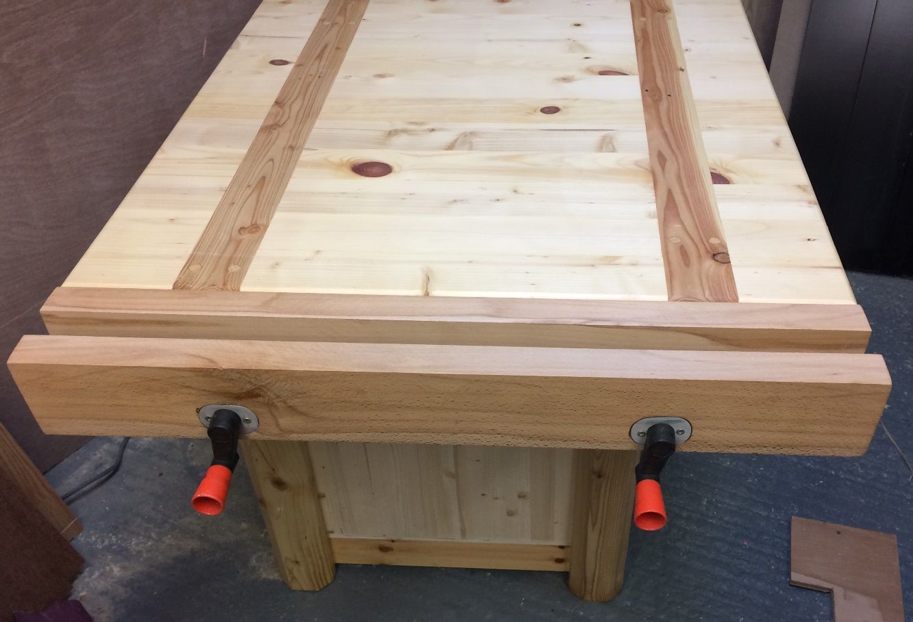 Woodwork Bench Vise From Scrap - Image 1