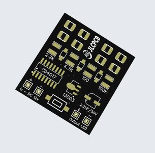 CD 4017 Make On-Off Circuit (JLCPCB)
