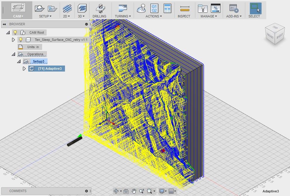 3D Topo Map Generation to CNC [x-carve, Shapeoko 2] : 6 Steps