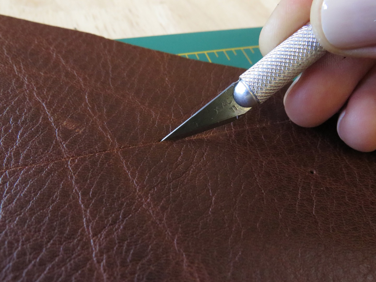 Cutting Leather 7 Steps Instructables