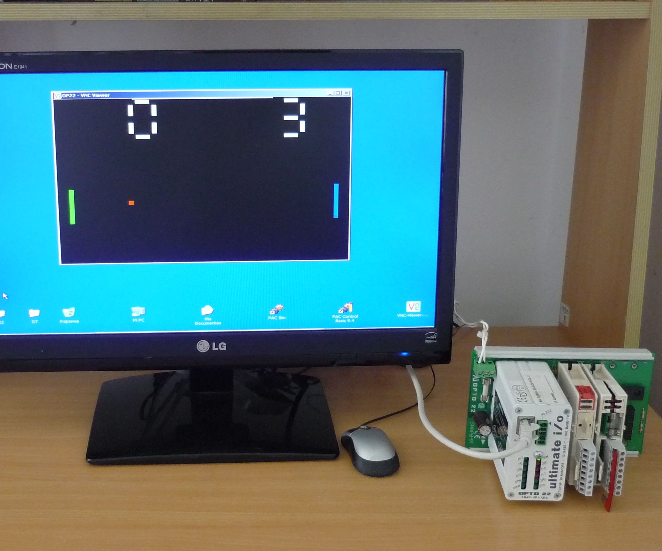 Programming Video Games in Industrial Machine Controller PAC/PLC