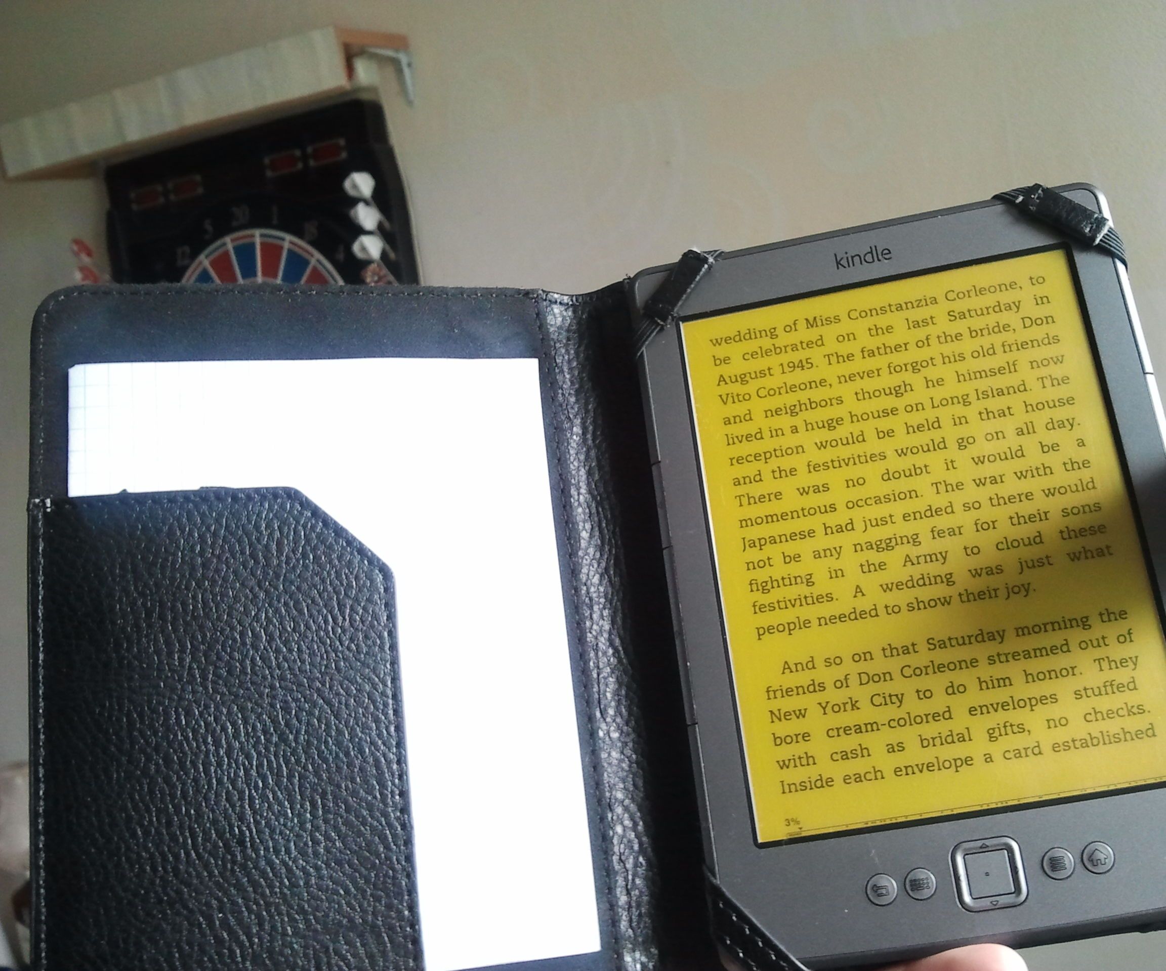 Yellow E-ink