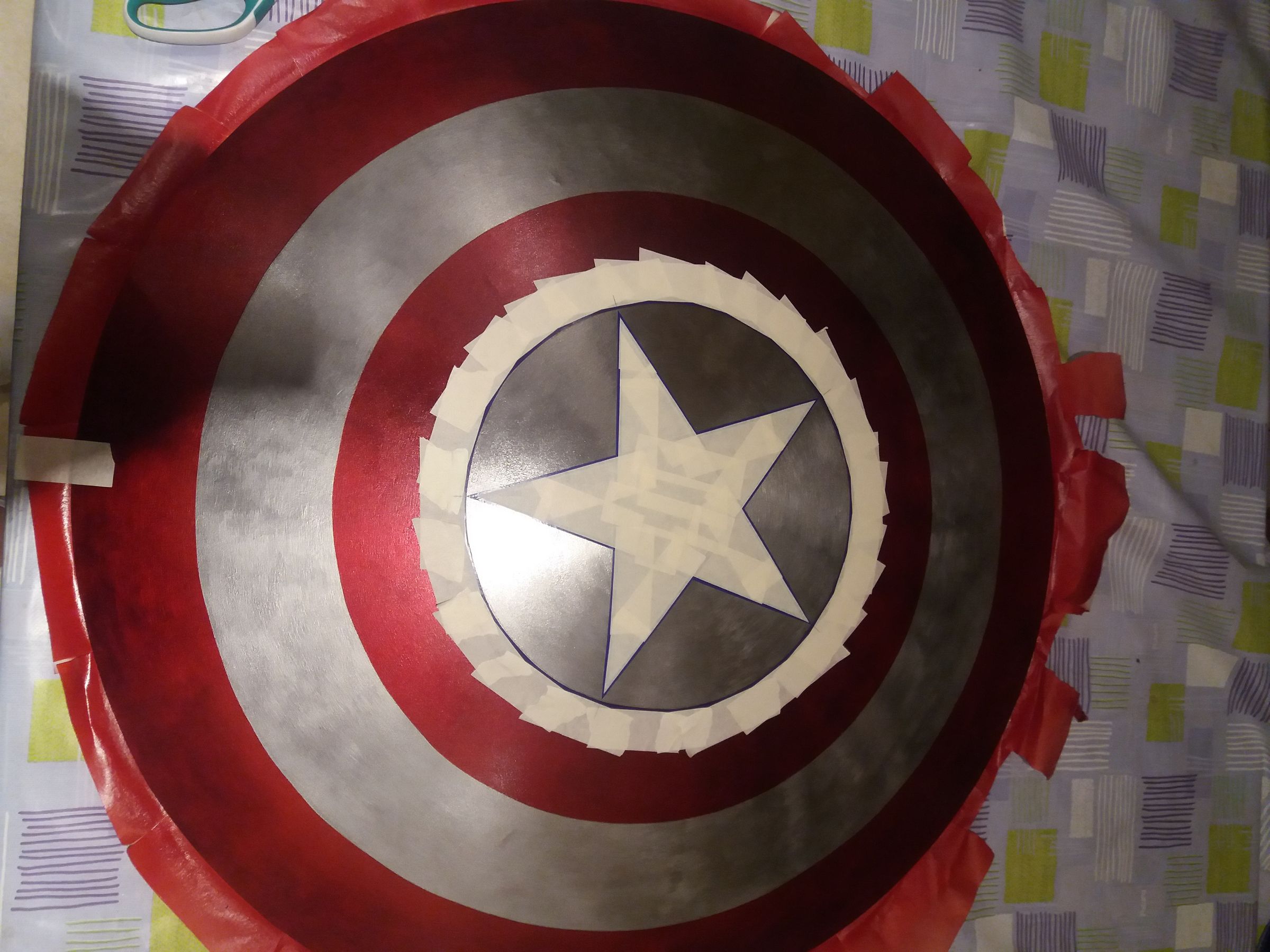 Captain America Shield : 4 Steps (with Pictures) - Instructables