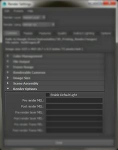 Enable Final Gathering / Disable Default Light / Wow