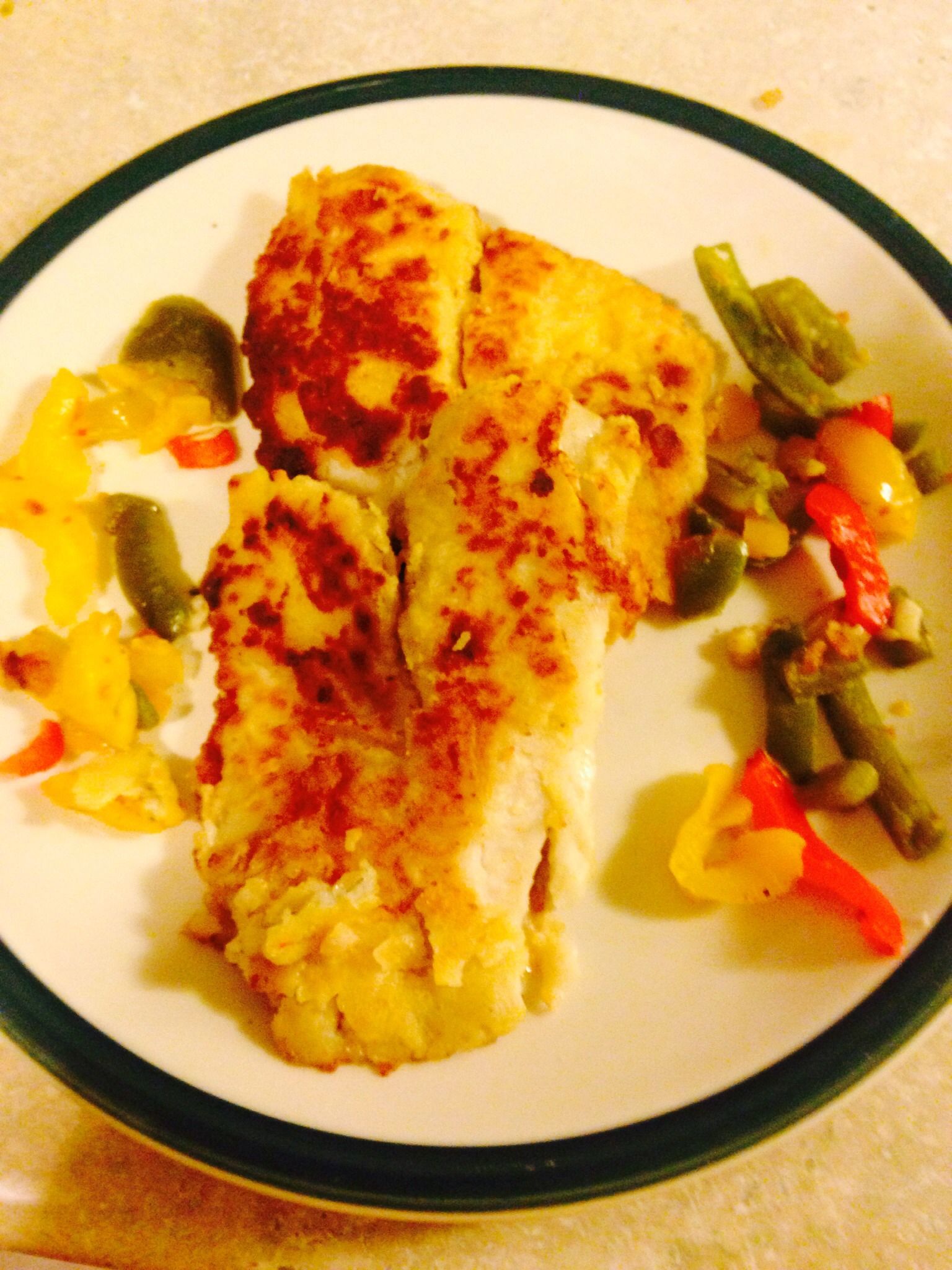 Pancake Battered Fried Fish