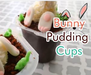 Bunny Pudding Cups
