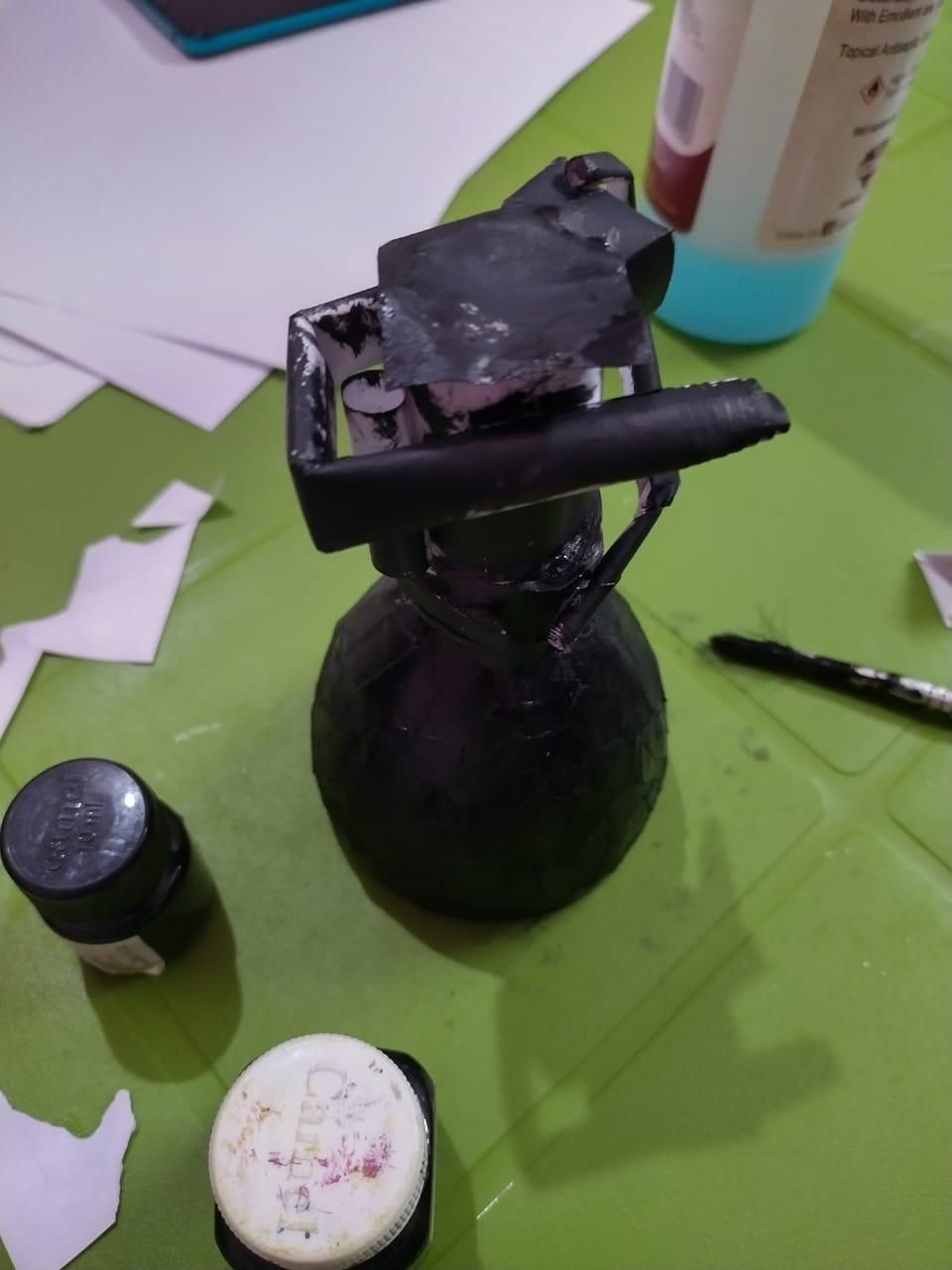 Making a SpaceX Raptor Engine Model Using Paper