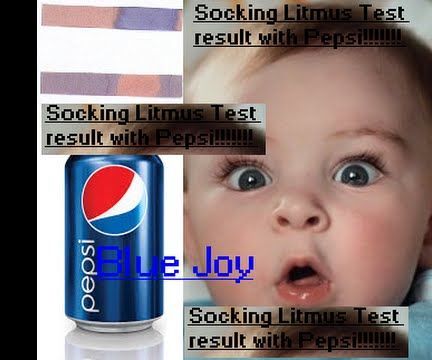 PH Test of Popular Beverage Like Pepsi 