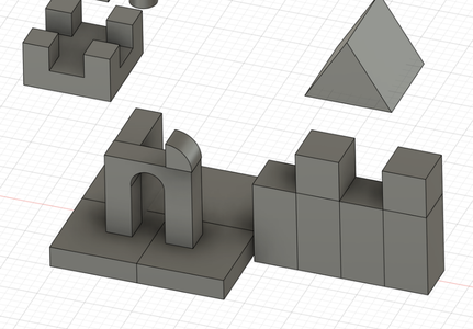 Juego De Construcción Por Bloques Para Impresora 3D