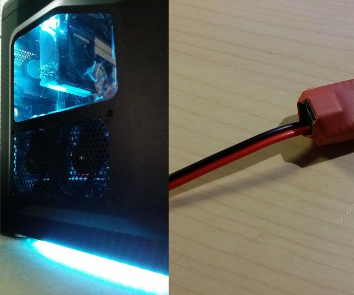 Small LED Strip Controller With LED Amp and Arduino Nano