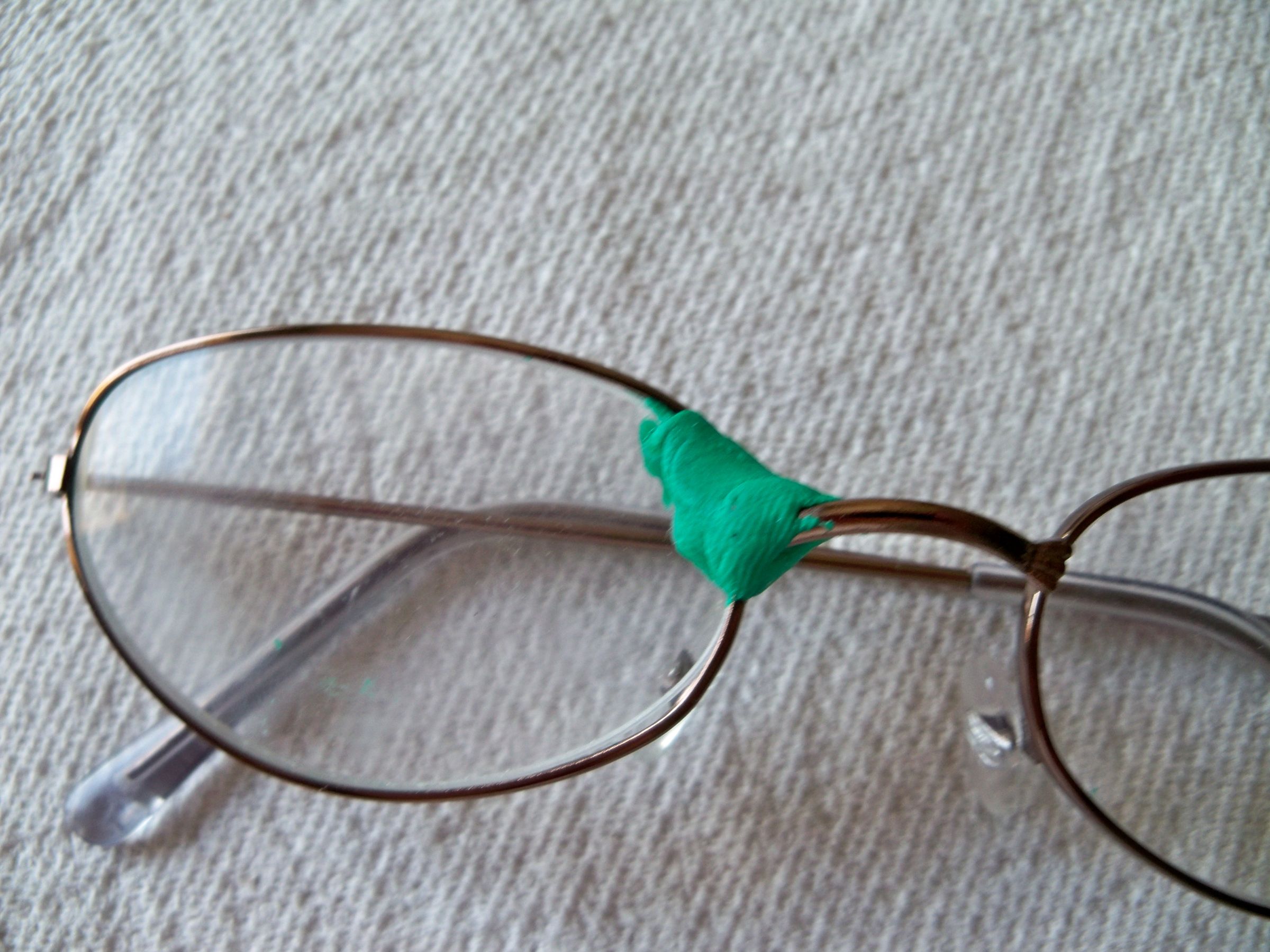 Emergency Glasses Repair Using Sugru 4 Steps Instructables