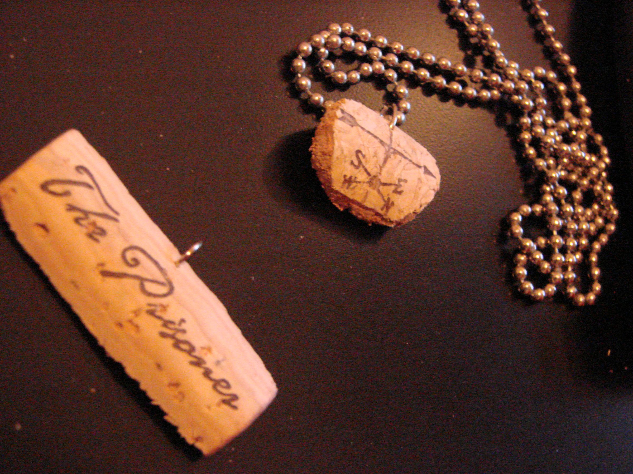 Wine Cork Necklace
