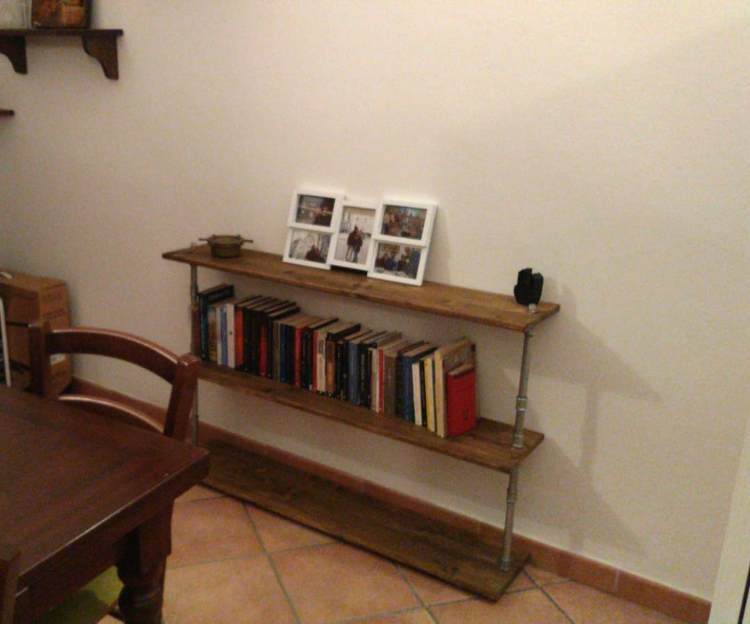 Another Industrial Pipe Bookshelf