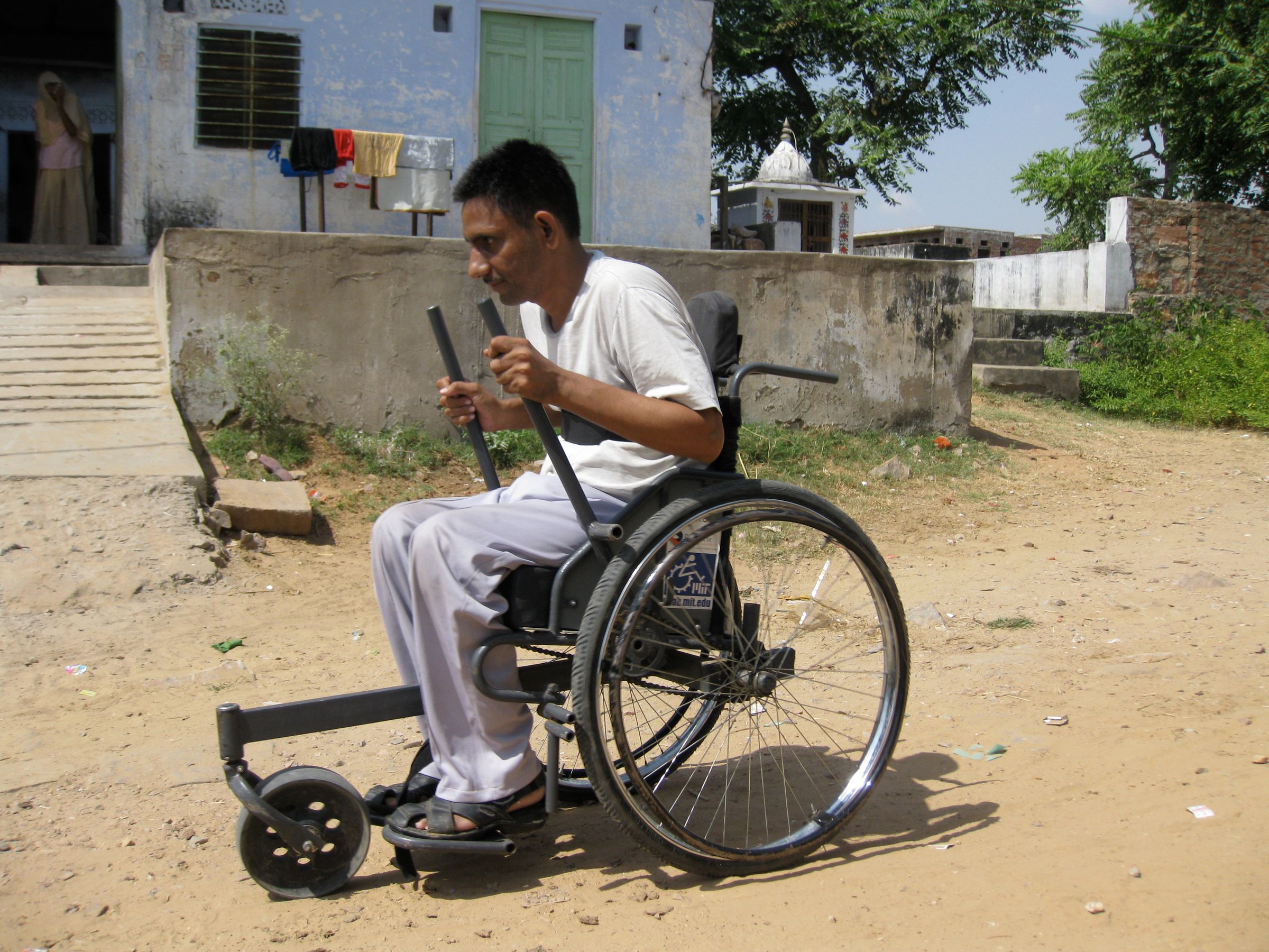 Gear + Lever Driven Wheelchair 25 Steps Instructables