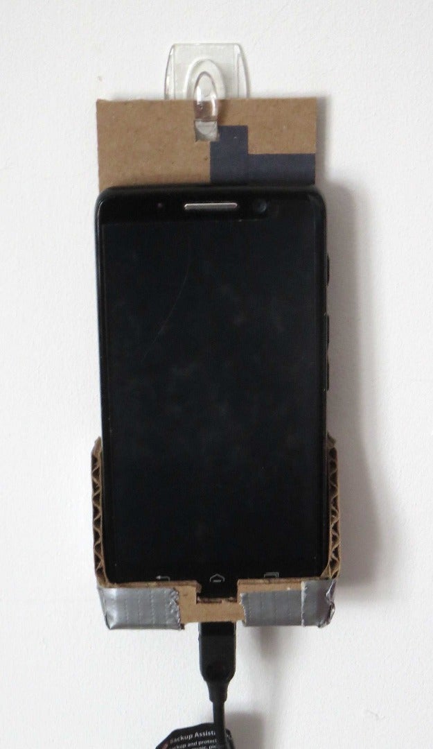 Quick-and-dirty Phone Holder