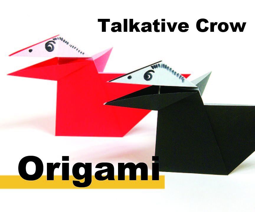 How to Origami a Talking Crow