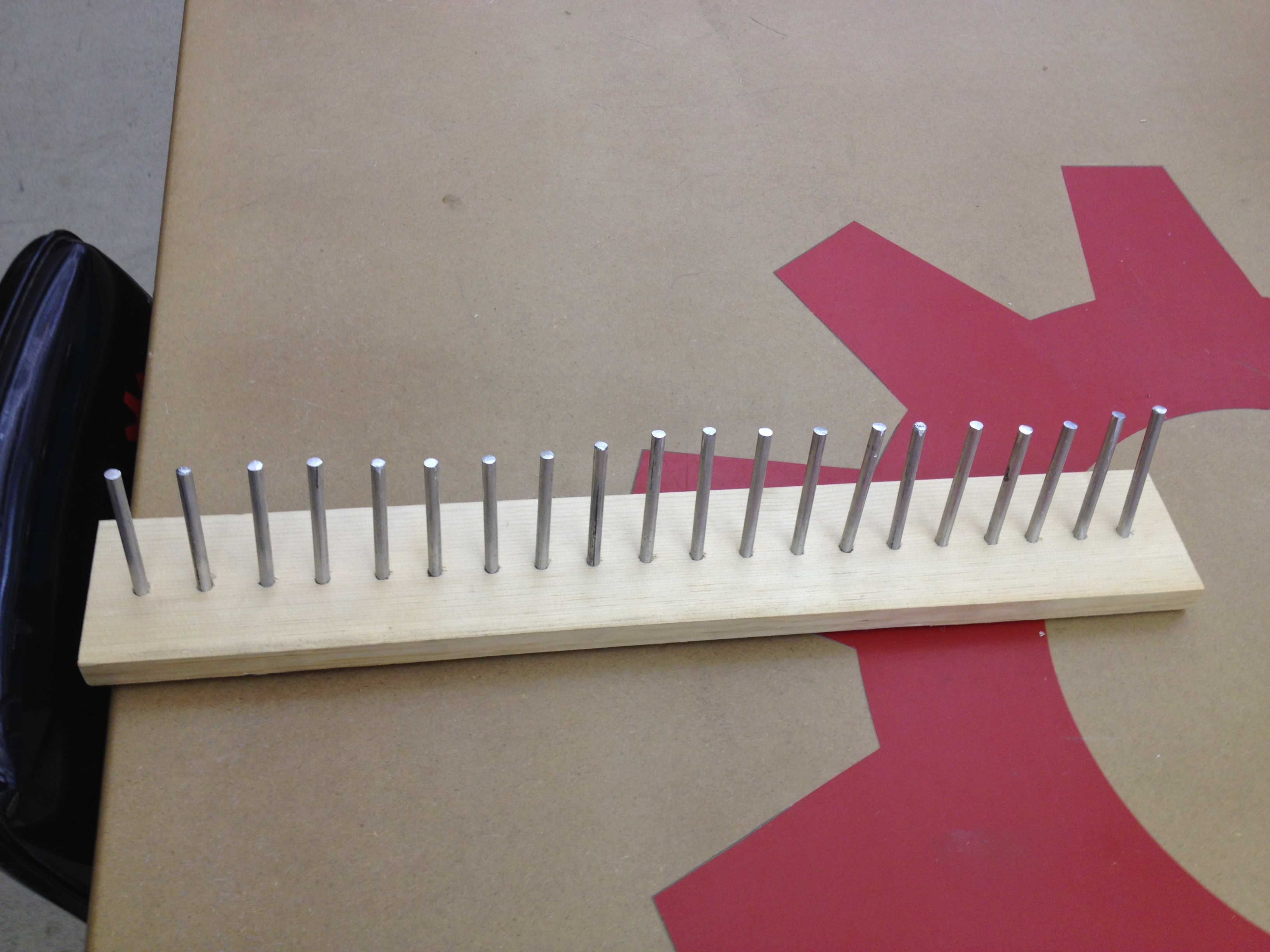 Tie Rack at TechShop