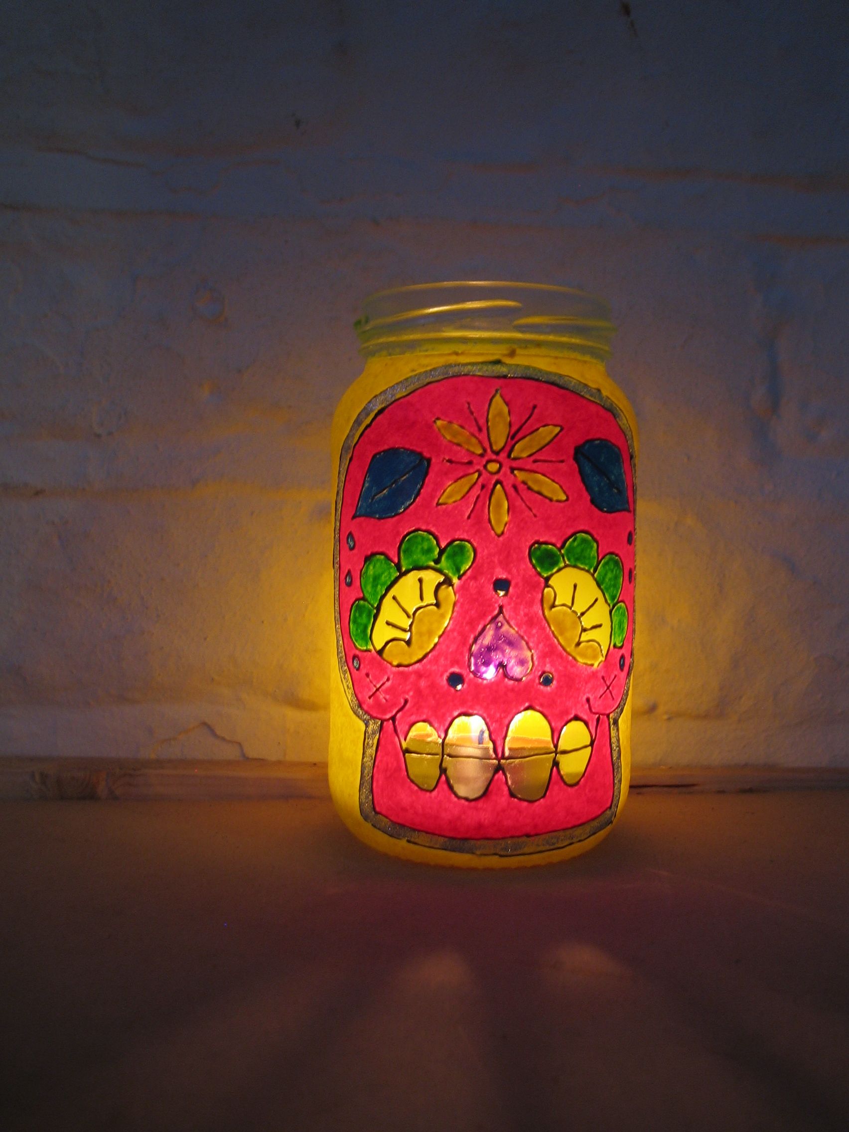 glass jar lanterns