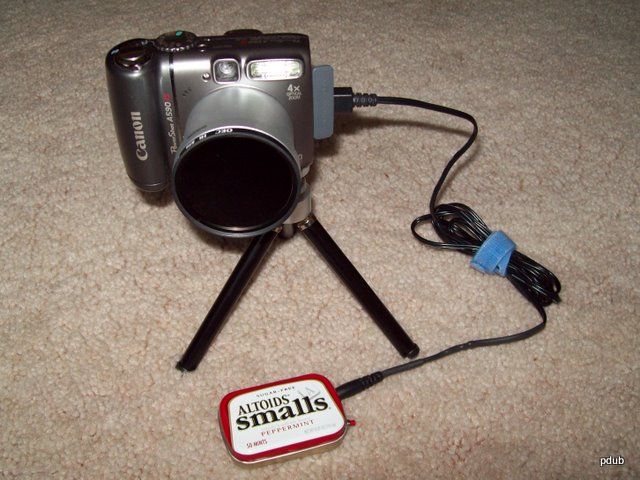 Pocket-Sized CHDK USB Camera Shutter Remote