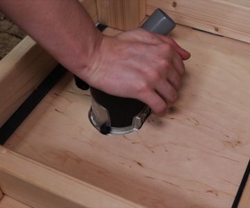 Router Table / Jigsaw 45-Degree Cuts / Rip Cut Blade Guide : 17 Steps ...