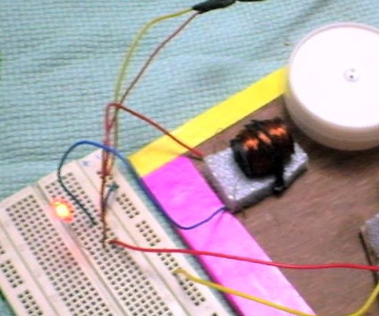 Homemade Pulse Motor and reed switch with more generated energy 