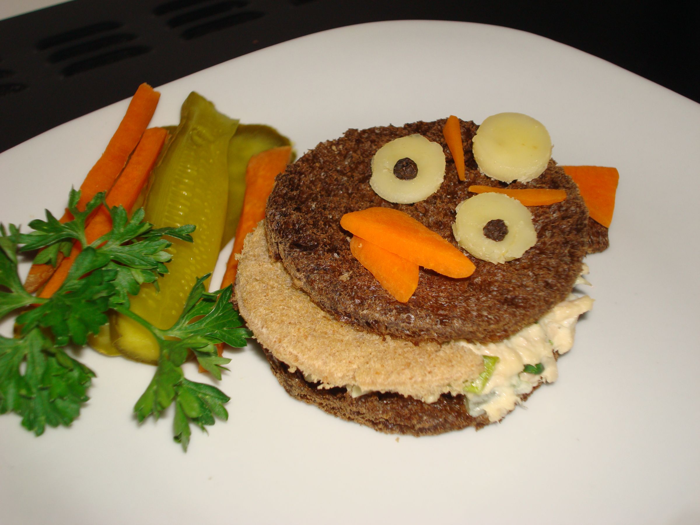 The Bomb's Healthy Halloween Sandwich