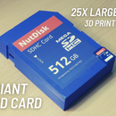 Giant 3D Printed SD Card That Works!!! (Contest Special)