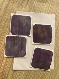 Fabric Added to the Tile