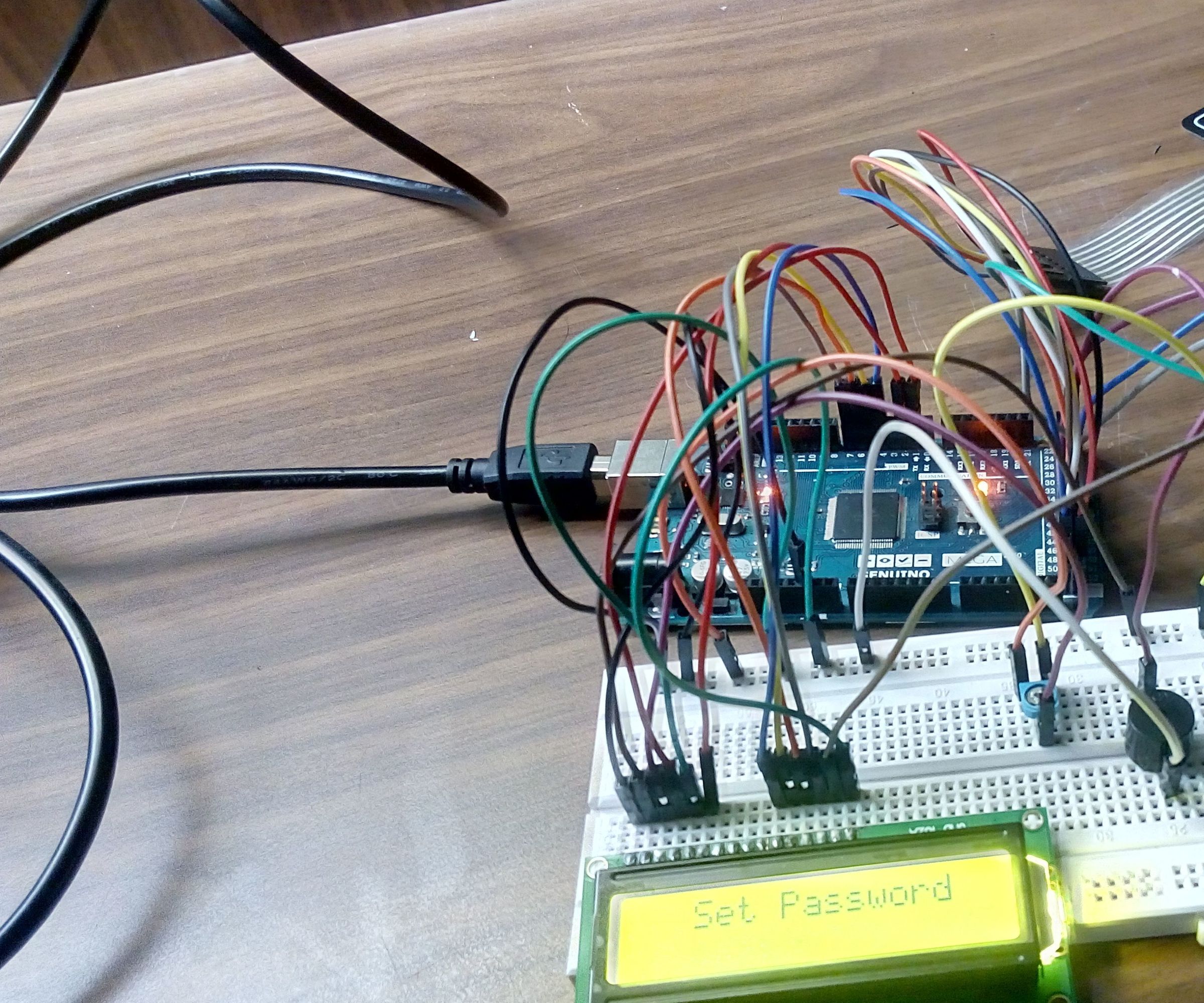 Make SafeLock Security System Using Arduino MEGA