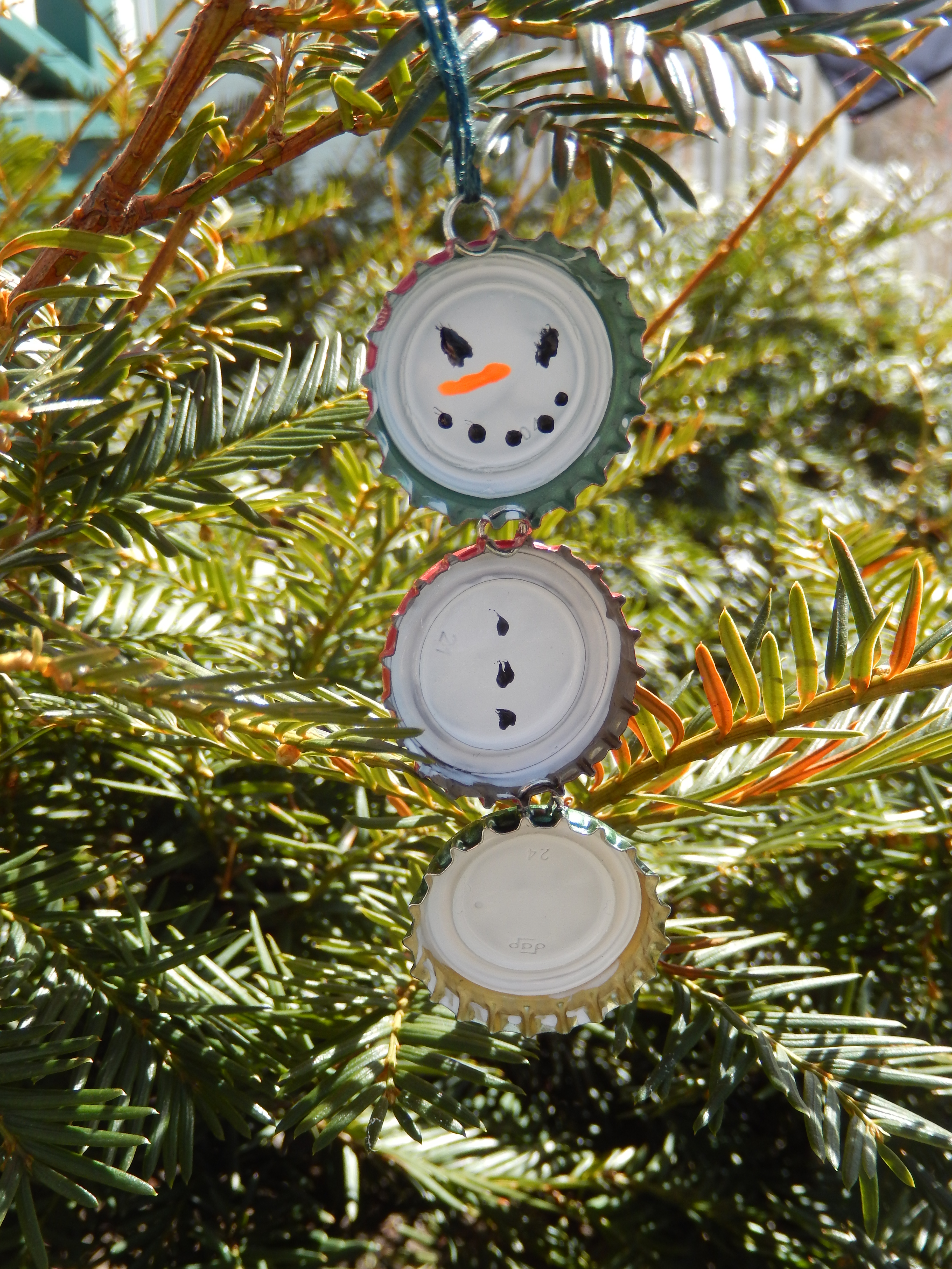 Bottle Cap Ornament