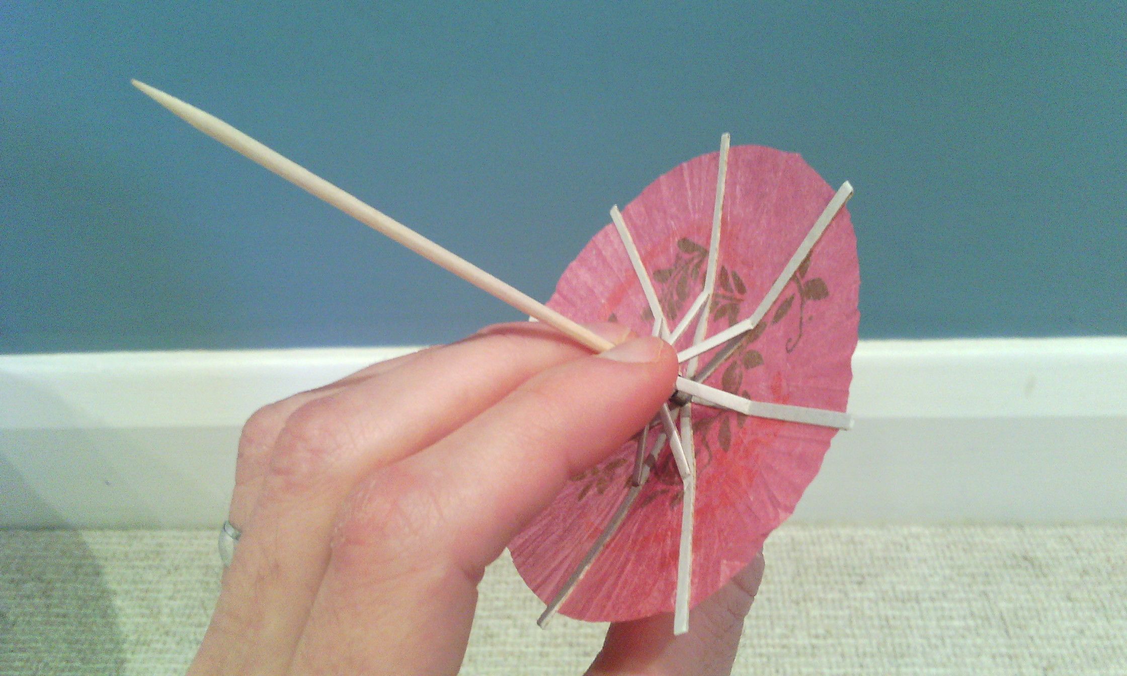 Cocktail Parasol Light Shade 6 Steps (with Pictures) Instructables