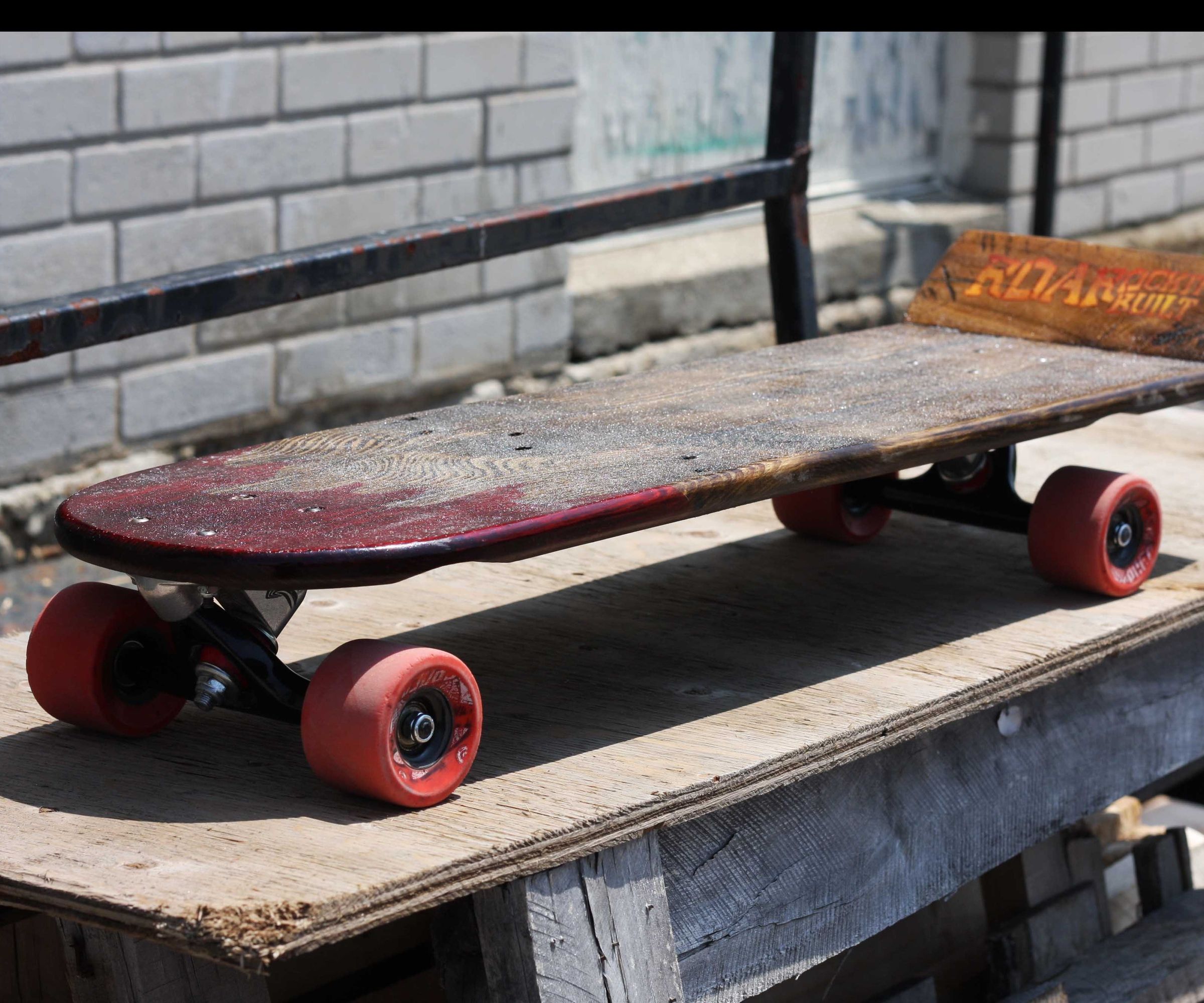 Rideable 'Skid'board