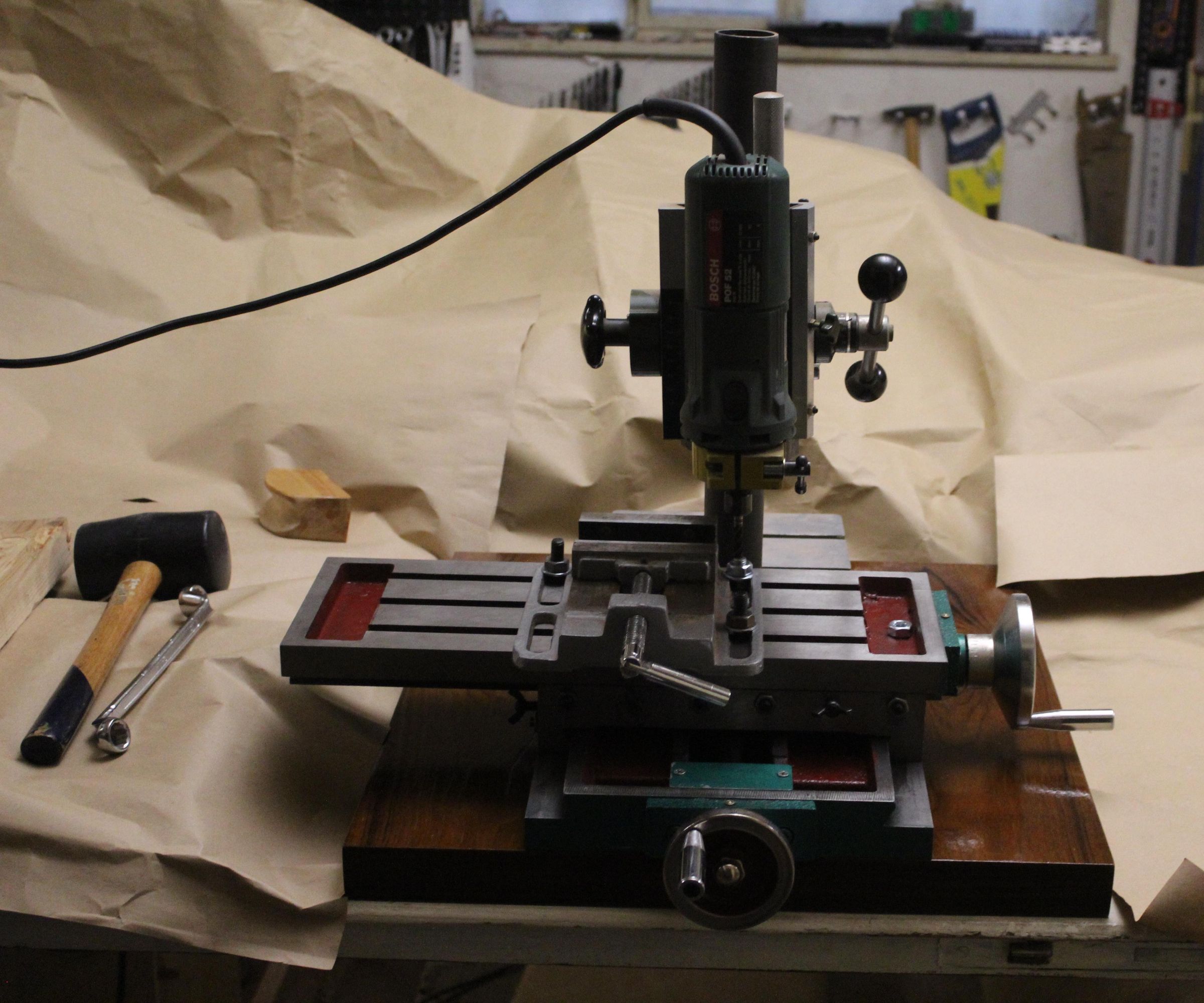 Improved Poor Man's Milling Machine for Wood (for Wooden USB Sticks, Bookmarks and Other Unbelievably Cool Stuff)