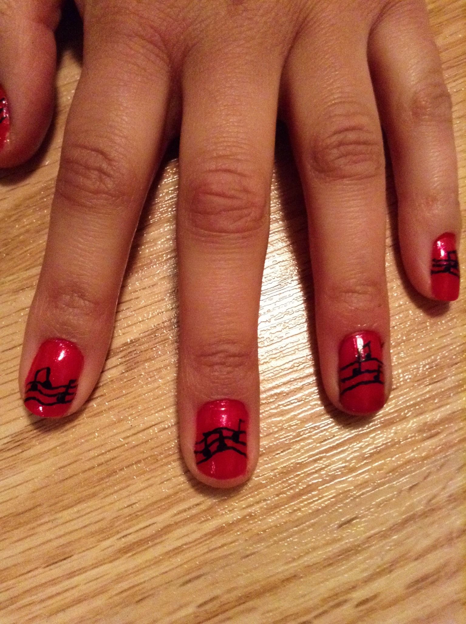 Music Note Nails