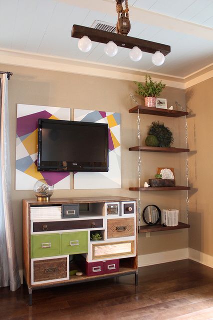 How to Make Suspended Shelves With Steel Cable and Turnbuckles