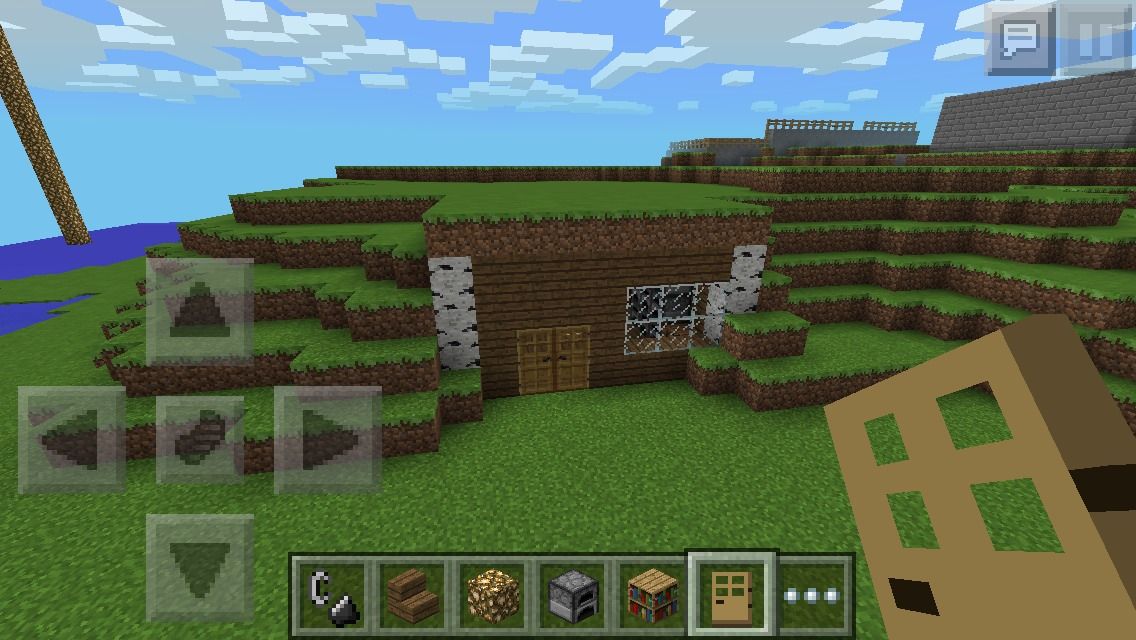Minecraft Hill House