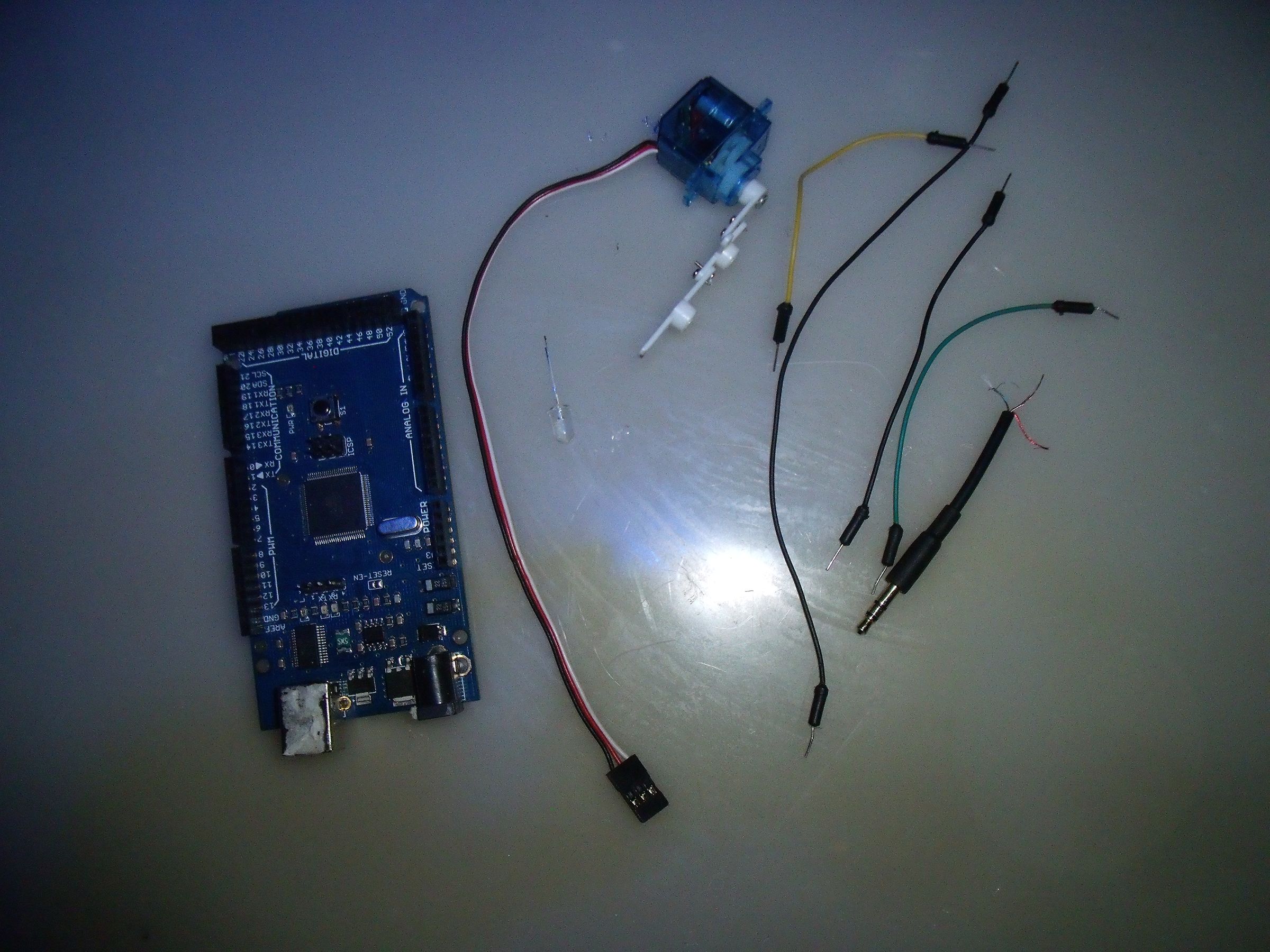 Moving a Servo To Sound Signals