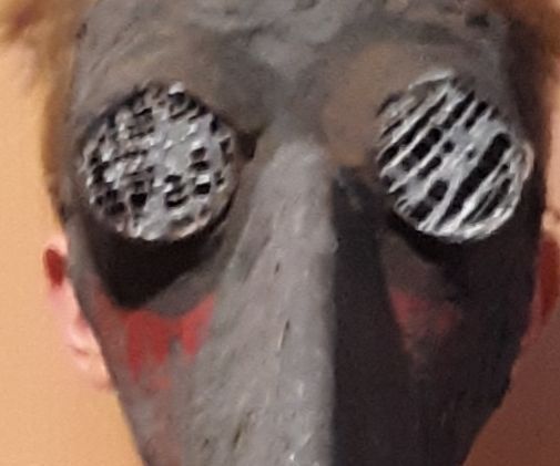 How to Make a Plague Doctor Mask With Paper Mache