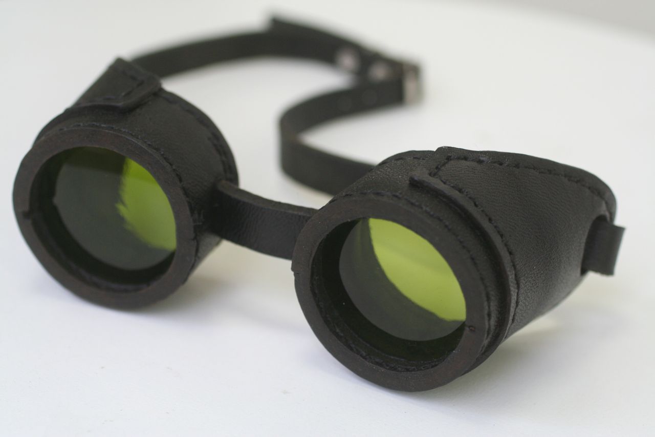 Completely Leather Goggles