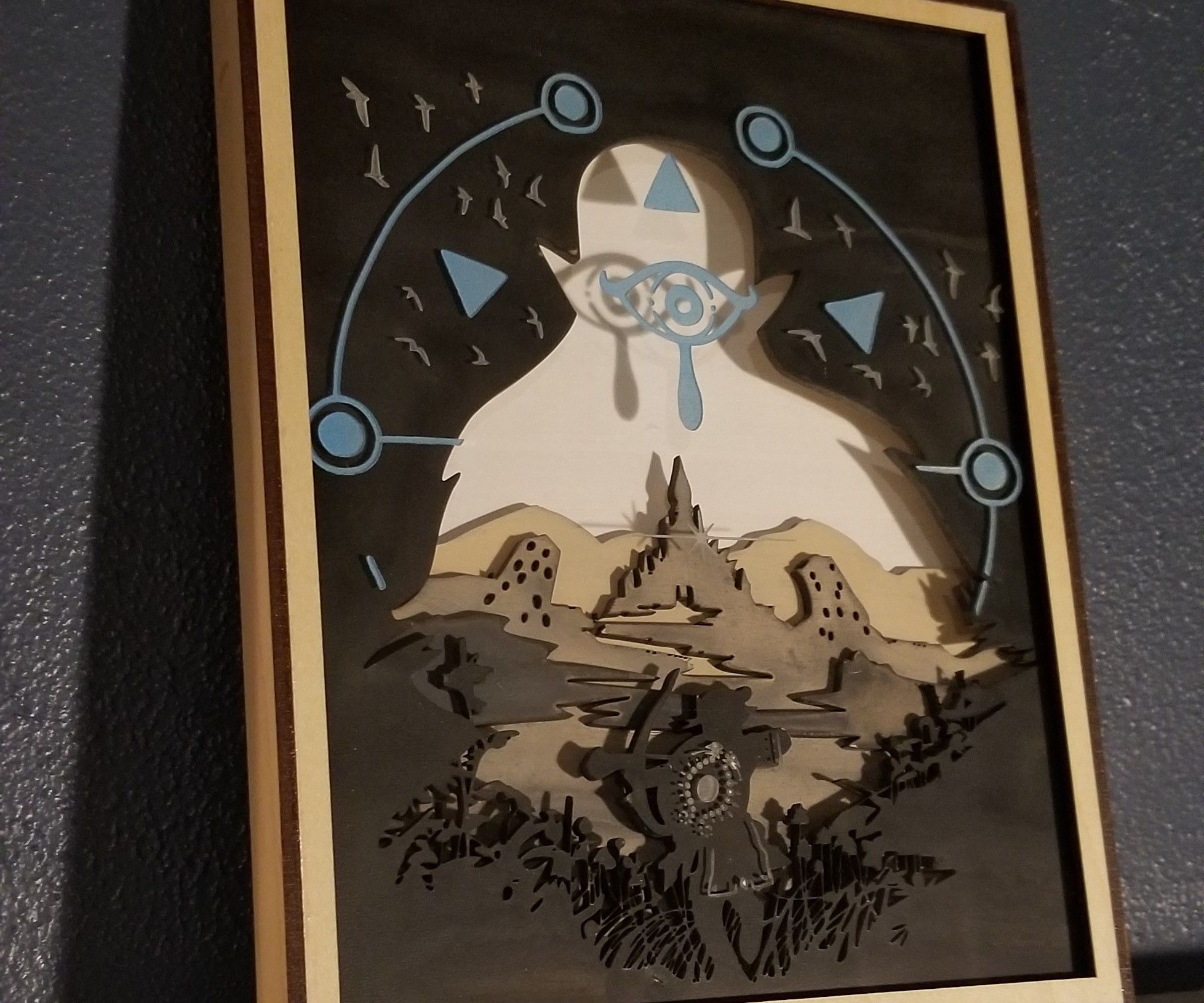 Legend of Zelda - Breath of the Wild Shadow Box