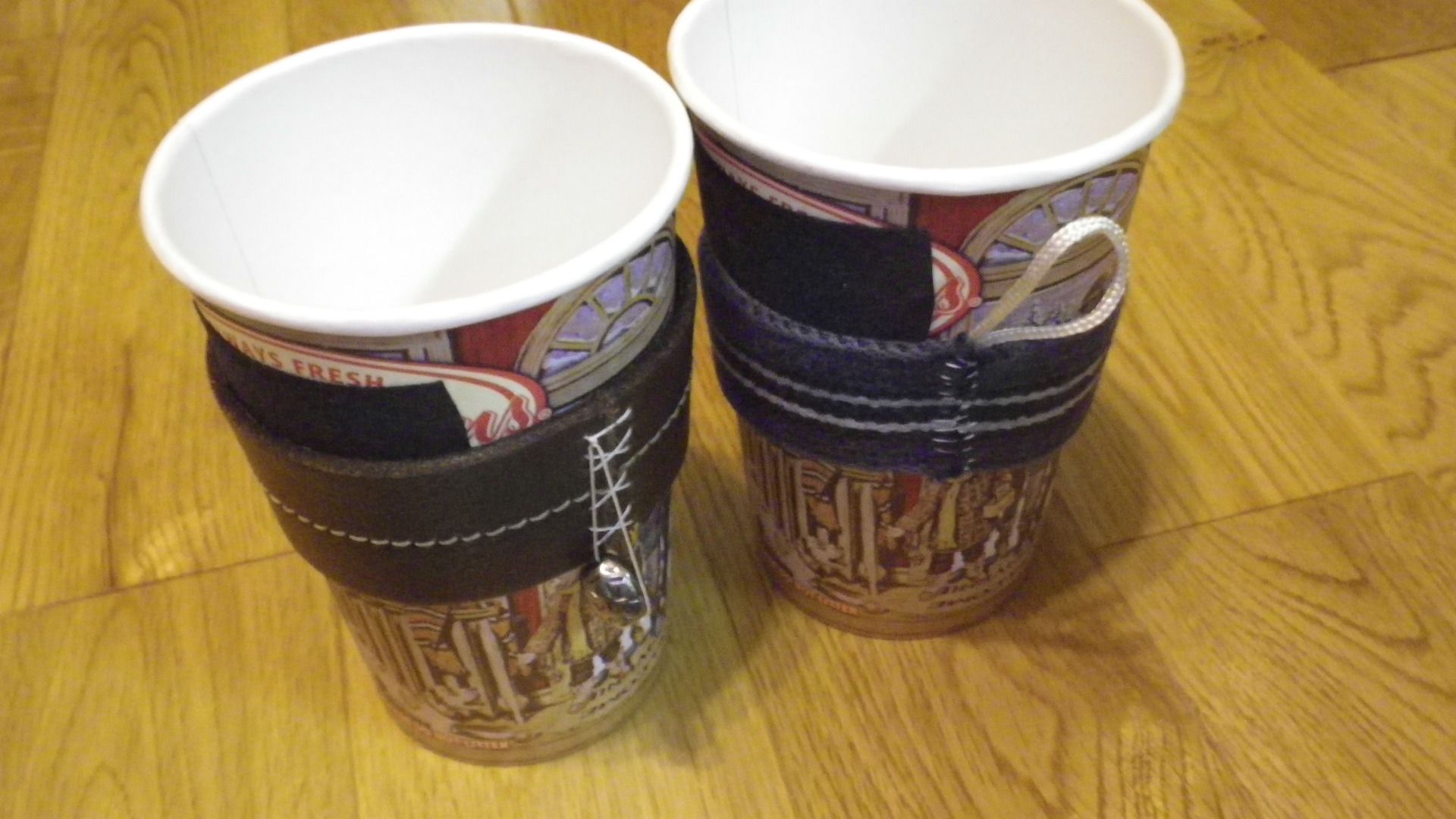 Recycled Reusable Coffee Cozy