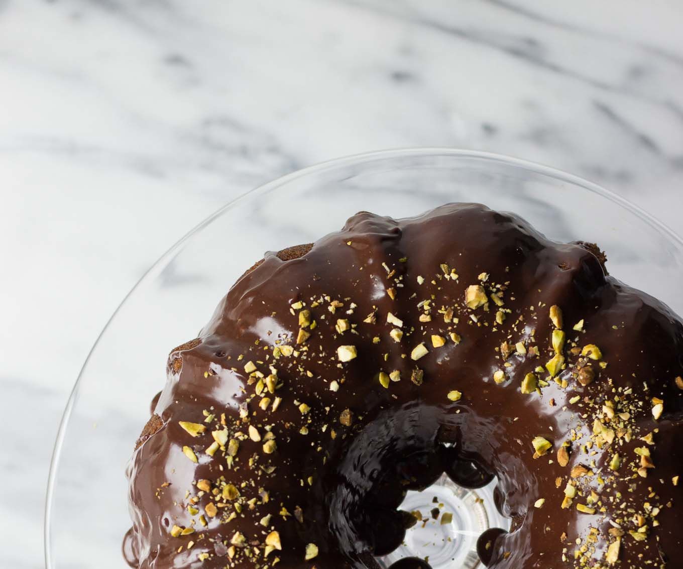 Banana Cake With Nutella Ganache